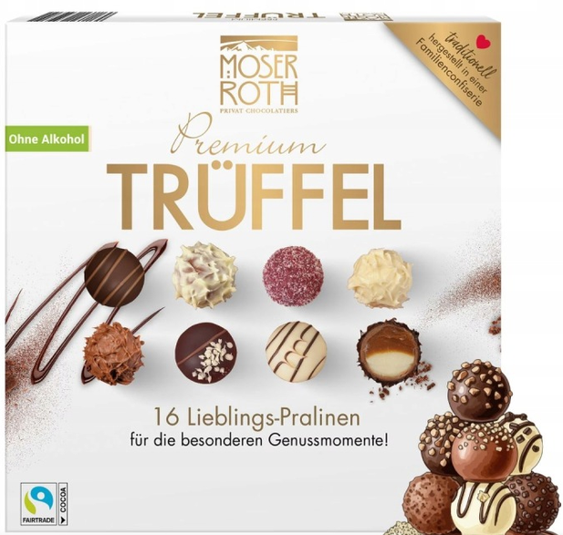 Směs prémiových pralinek [Moser Roth, 200 g]
