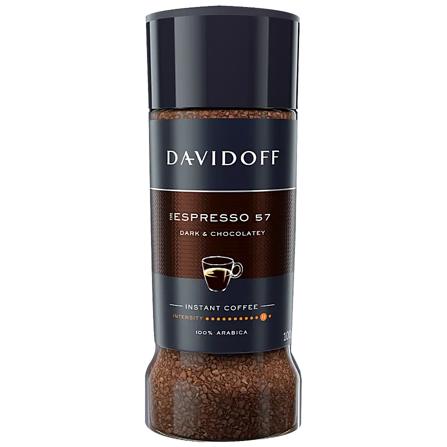 Davidoff Espresso 57, Instantní káva ve skle [Davidoff, 100 g]